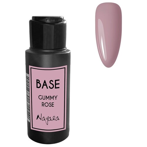 Nayada Базовое покрытие Base Gummy, rose, 60 мл