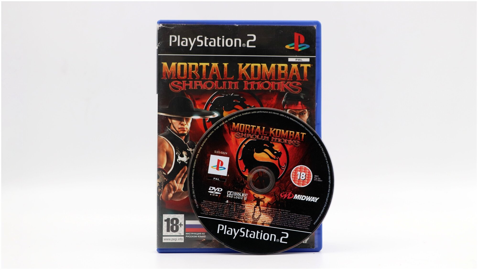 Mortal Kombat Shaolin Monks для PS2