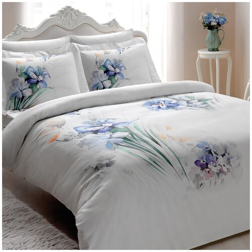 фото Комплект постельного белья tivolyo home camilla deluxe евро