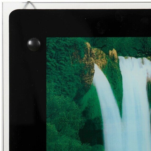 Картина с подсветкой, звуками водопада и информационным календарем "Водопад со львами" 46 х 33см 6