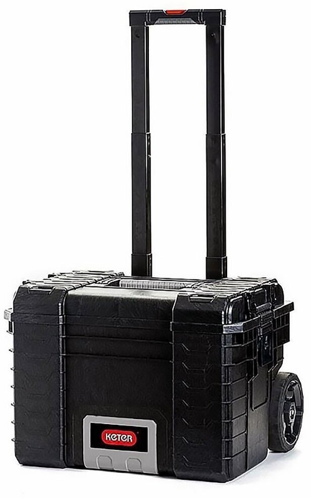 Ящик для инструментов Keter Gear Mobile Cart 22", 46,5 х 56,4 х 81,5 см, черный