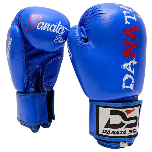Боксерские перчатки Danata Dan Hill - синие, 12 унций