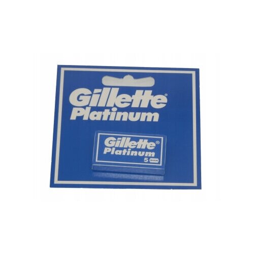 Лезвия Gillette Platinum блистер 5шт l oreal паста для обесцвечивания платинум плюс 500 г