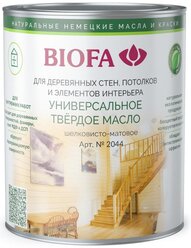 Масло Biofa универсальное твердое, панг, 1 л