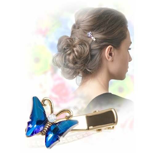 Заколка-зажим 'Бабочка'