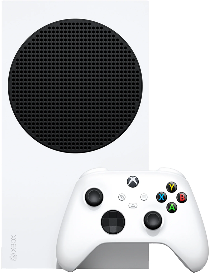 Игровая приставка Microsoft Xbox Series S 512 ГБ SSD, без игр, белый/черный