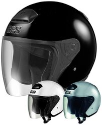 Шлем открытый IXS HX118, глянец, серый, размер S