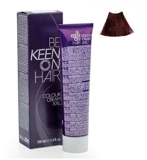 KEEN Be Keen on Hair крем-краска для волос XXL Colour Cream, 4.75 mahagoni