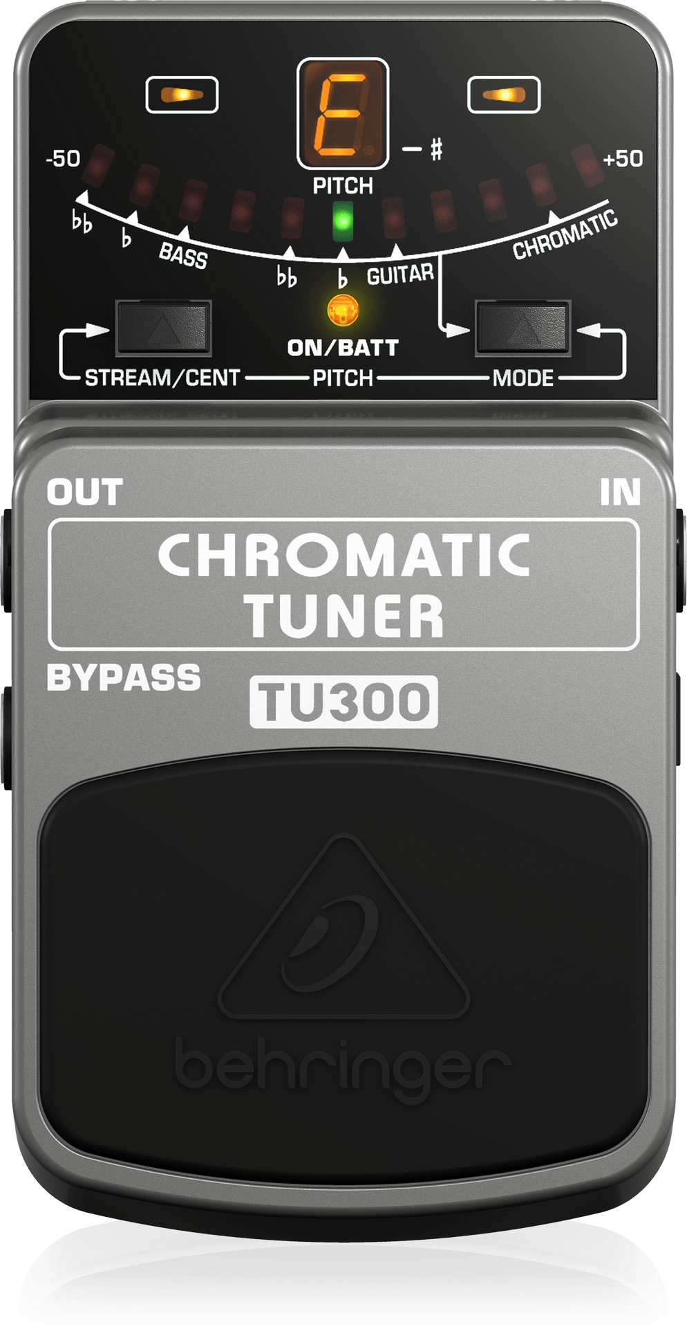 BEHRINGER TU300 Педаль-хроматический тюнер для настройки гитар и бас-гитар