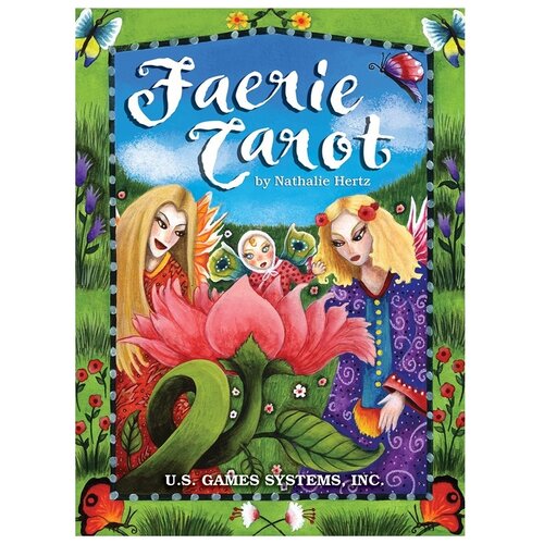 hertz n faerie tarot Гадальные карты U.S. Games Systems Таро Faerie Tarot, 78 карт, разноцветный, 322