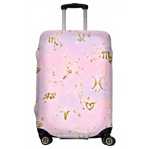 фото Чехол для чемодана "zodiac pink" размер l lejoy