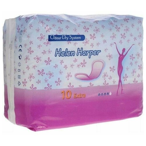 Послеродовые и урологические прокладки Helen Harper Microflex Medium, 10 шт.