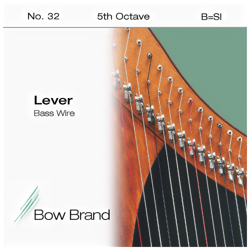 Струна B5 для арфы Bow Brand Lever Wires