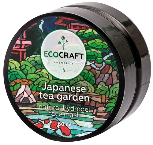 EcoCraft Маска гидрогелевая суперувлажняющая Japanese tea garden, 60 мл