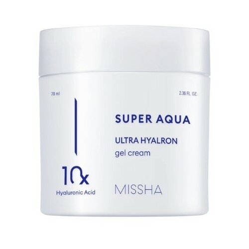 MISSHA, Увлажняющий гель-крем для лица Super Aqua Super Aqua Ultra Hyalron CREAM, 70мл