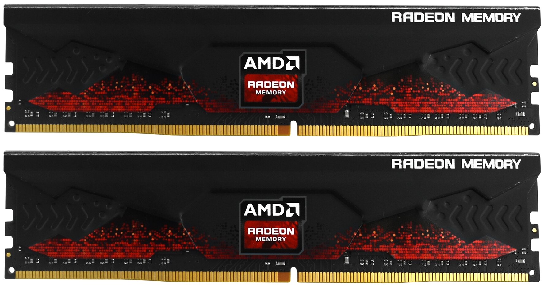 Модуль памяти 32 Gb DIMM DDR4 3600 MHz AMD Radeon R9 Gamers Series (R9S432G3606U2K) PC4-28800 KIT 2x 16 Gb