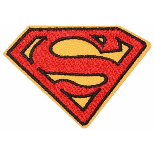 Нашивка на одежду superman термонашивка