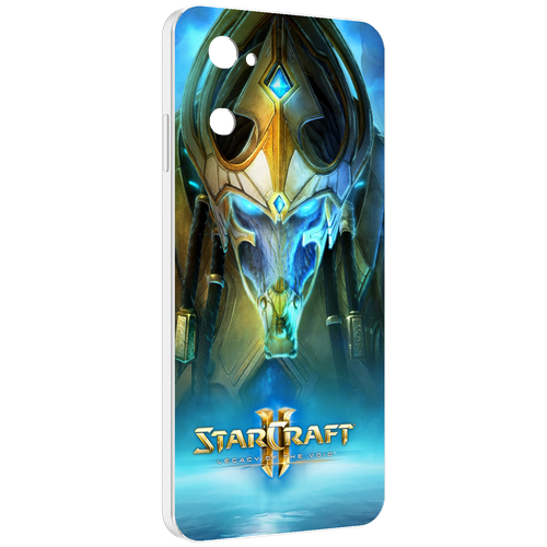 Чехол MyPads StarCraft II Legacy of the Void для UleFone Note 12 / Note 12P задняя-панель-накладка-бампер чехол mypads starcraft ii legacy of the void для infinix note 12 i x667 задняя панель накладка бампер