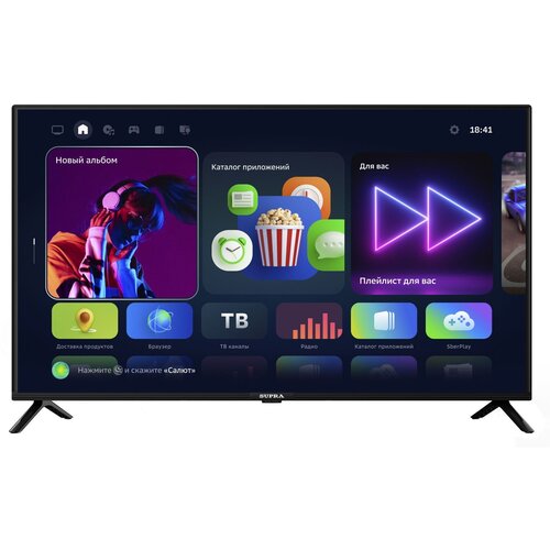 Телевизор SUPRA STV-LC40ST0155Fsb черный 2117000₽