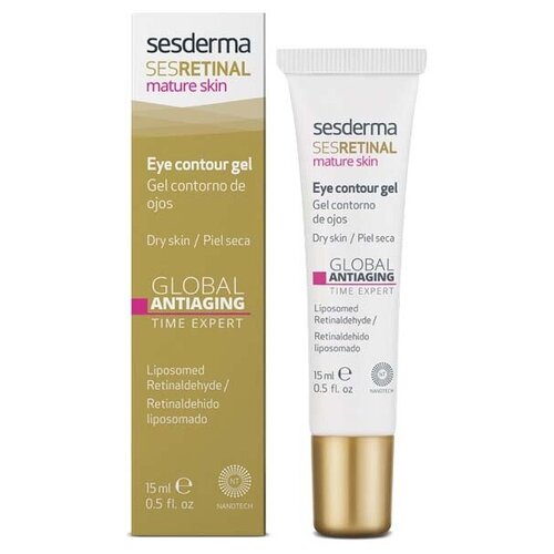 Купить Крем-контур SesDerma Sesretinal Mature Skin Eye contour gel омолаживающий для зоны вокруг глаз, 15 мл