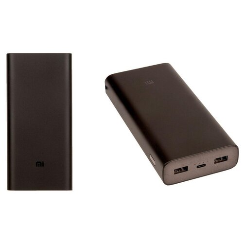 goui new brave power bank 20000 mah black Powerbank / Внешний аккумулятор Xiaomi Mi Power Bank 50Watt (20000 mAh) PB200SZM, черный