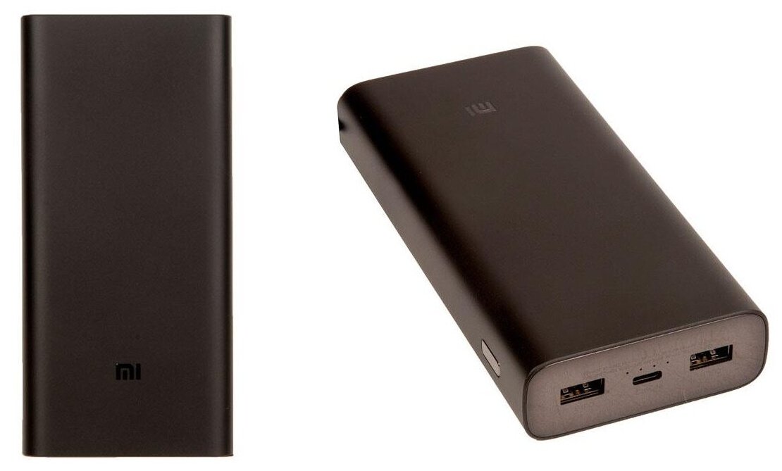 Powerbank / Внешний аккумулятор Xiaomi Mi Power Bank 50Watt (20000 mAh) PB200SZM черный