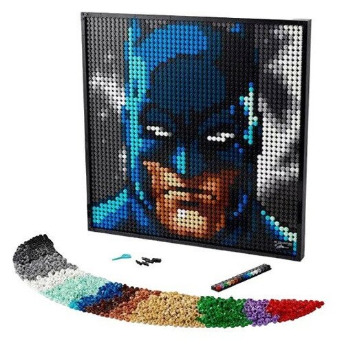 Конструктор картина Бэтмен - Dc Batman (40х40см) конструктор prck минифигурки супергероев dc batman 64091 комплект 8 шт