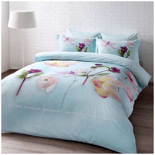 фото Комплект постельного белья tivolyo home floris deluxe