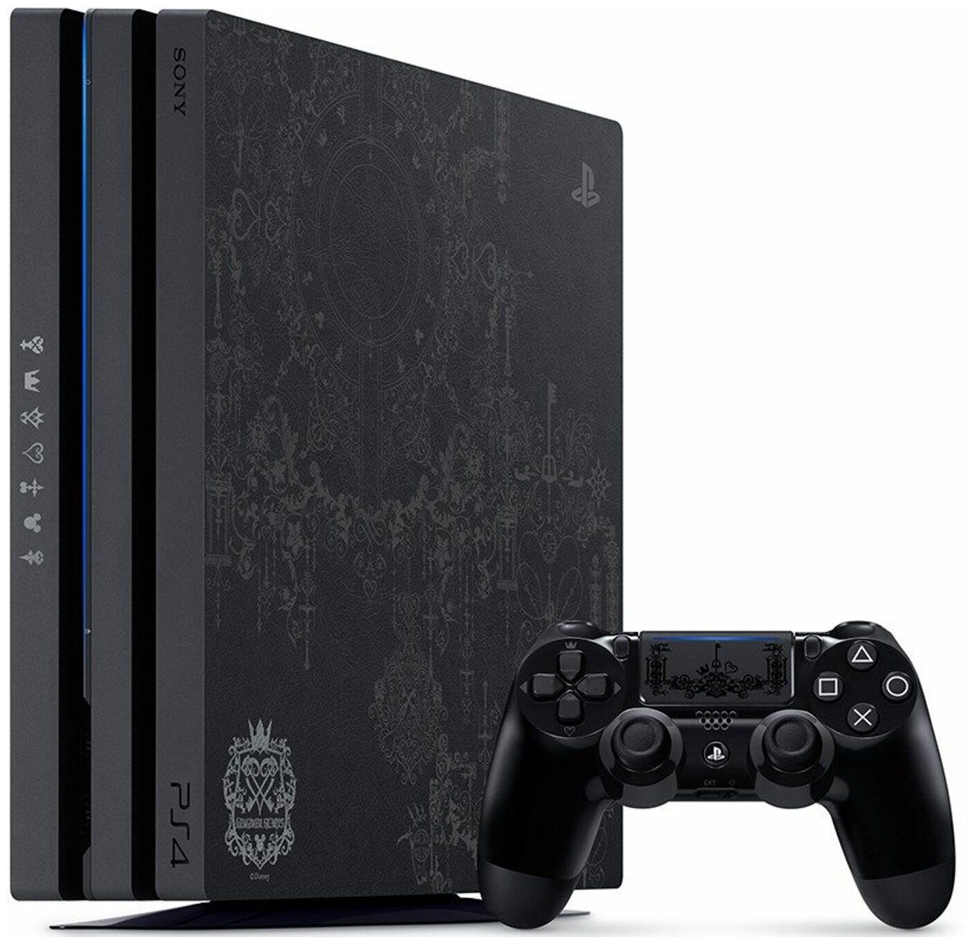 Игровая приставка Sony PlayStation 4 Pro 1000 ГБ HDD, Kingdom Hearts III Deluxe, Kingdom Hearts III Limited Edition