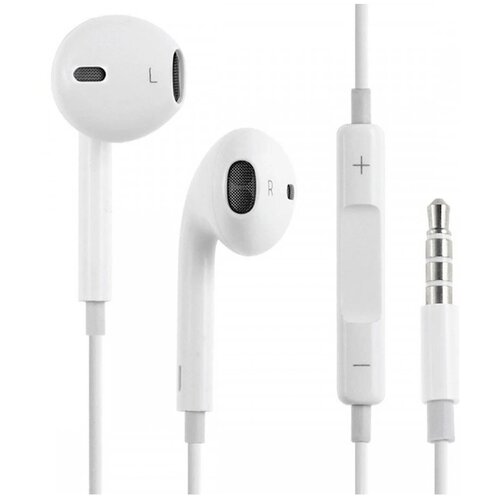 Высококачественные Белые наушники WITH POWERFUL SPEAKERS Регулировка громкости Микрофон с переключением громкости Проводные наушники 72400₽