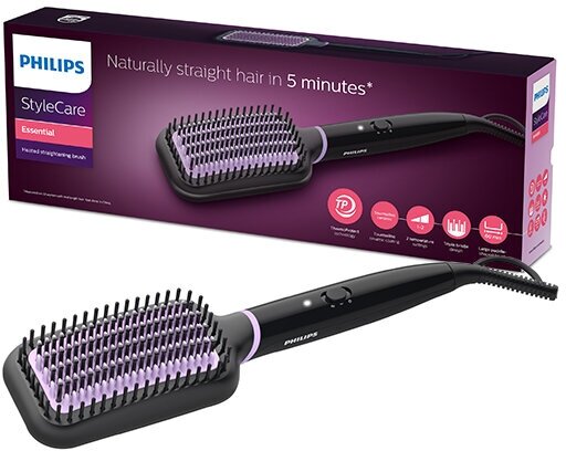 Расческа для выпрямления волос Philips StyleCare Essential (BHH880/00) - фото №13