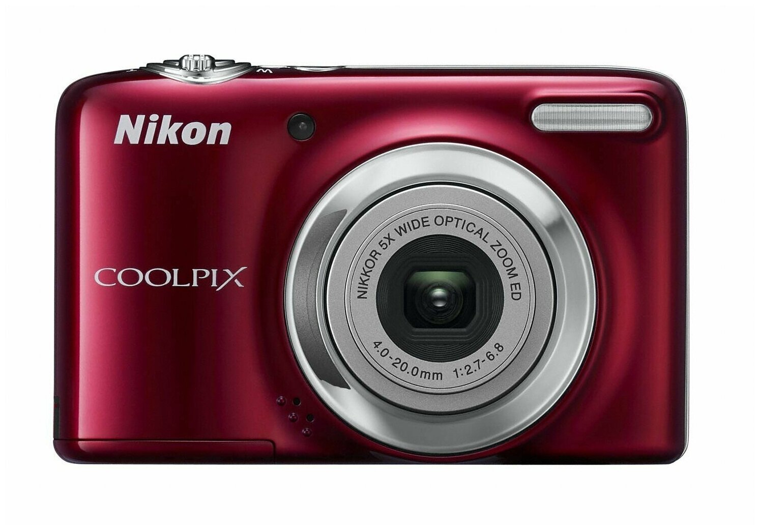 Фотоаппарат Nikon Coolpix L25,красный