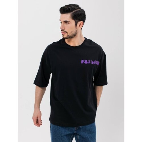 фото Футболка chic&charisma, размер l, черный