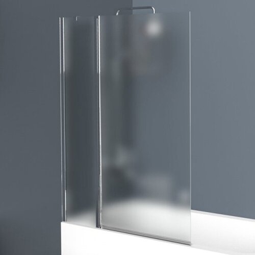 Шторка для ванны 100 см BelBagno UNO-V-11-100/150-P-Cr текстурное стекло