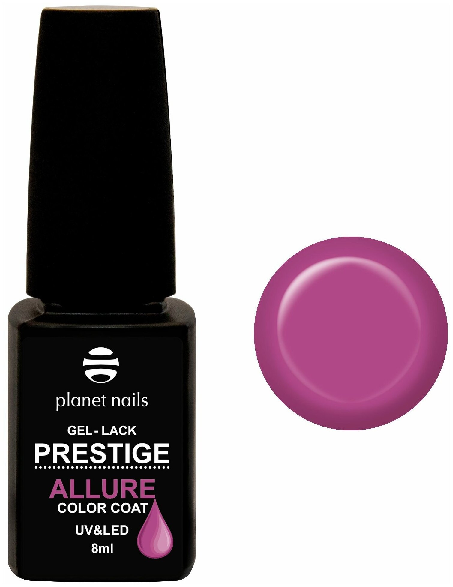Planet Nails Гель-лак для ногтей Prestige Allure №667, 8 мл