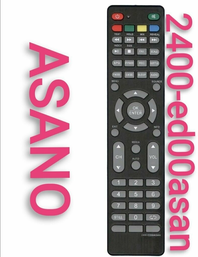 Пульт 2400-ed00asan для ASANO, erisson, leff телевизоров