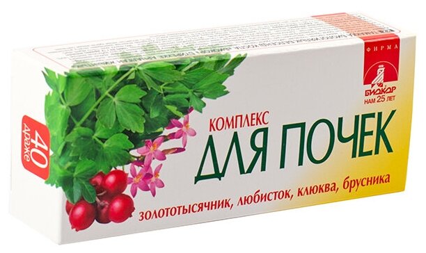 Комплекс для почек др., 40 шт., 1 уп.