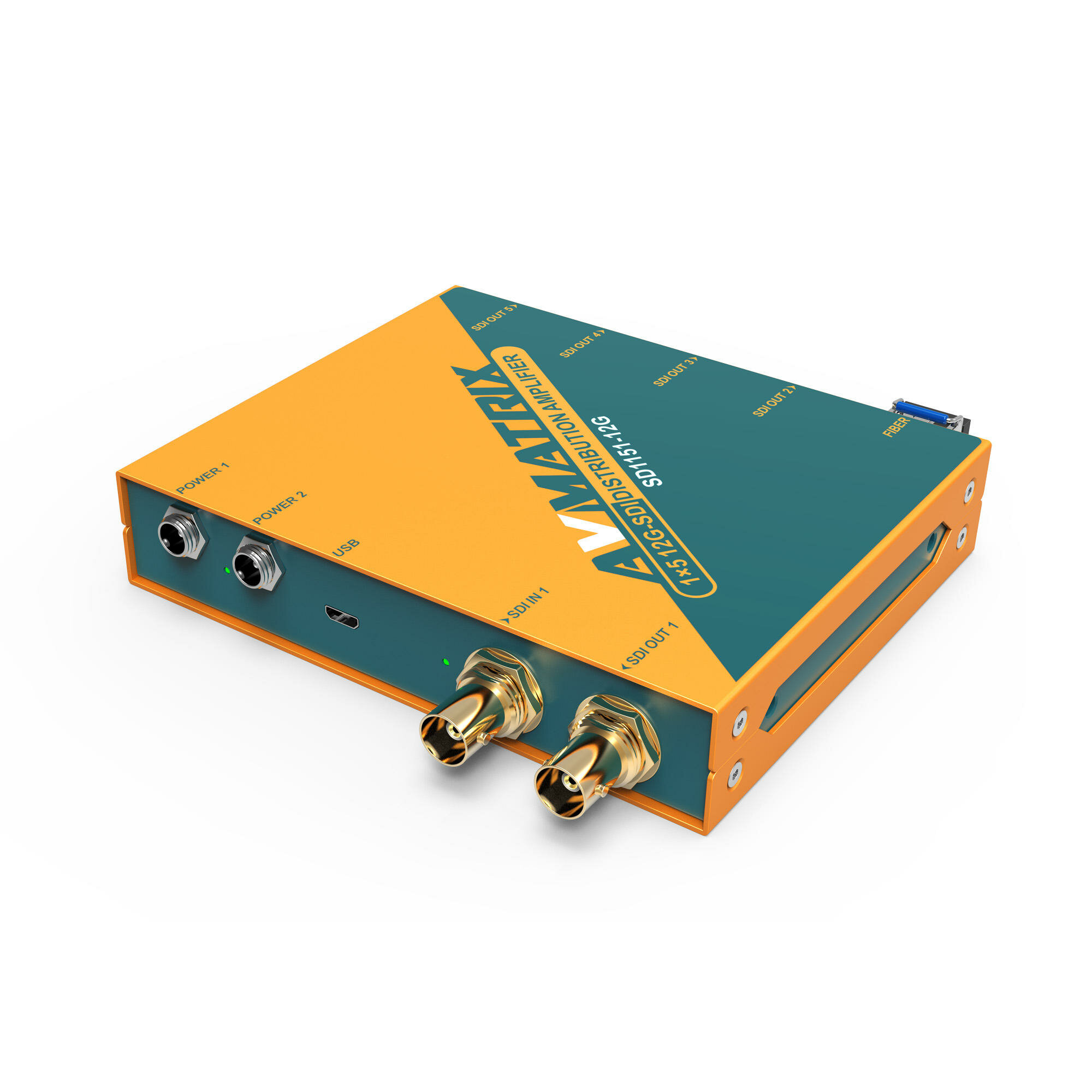 Усилитель-распределитель AVMATRIX SD1151 12G-SDI 1×5 с восстановлением тактовой частоты — фото 8