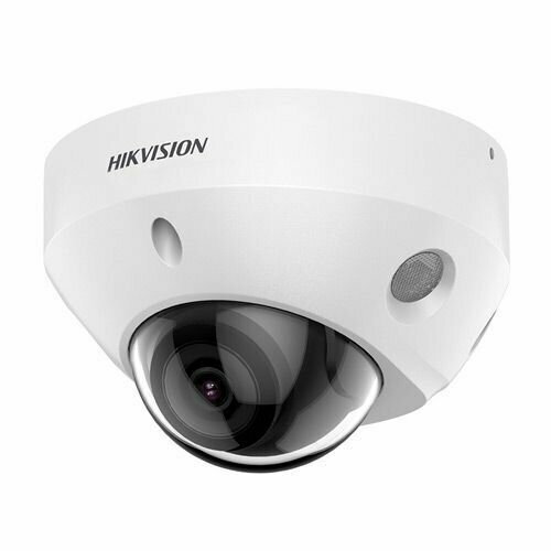 Видеокамера IP HIKVISION 8Мп уличная компактная с EXIR-подсветкой до 30м и технологией AcuSense - фото №1