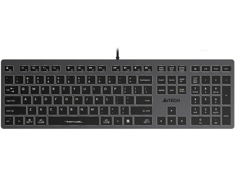 A4Tech Fstyler FX60H серый/белый