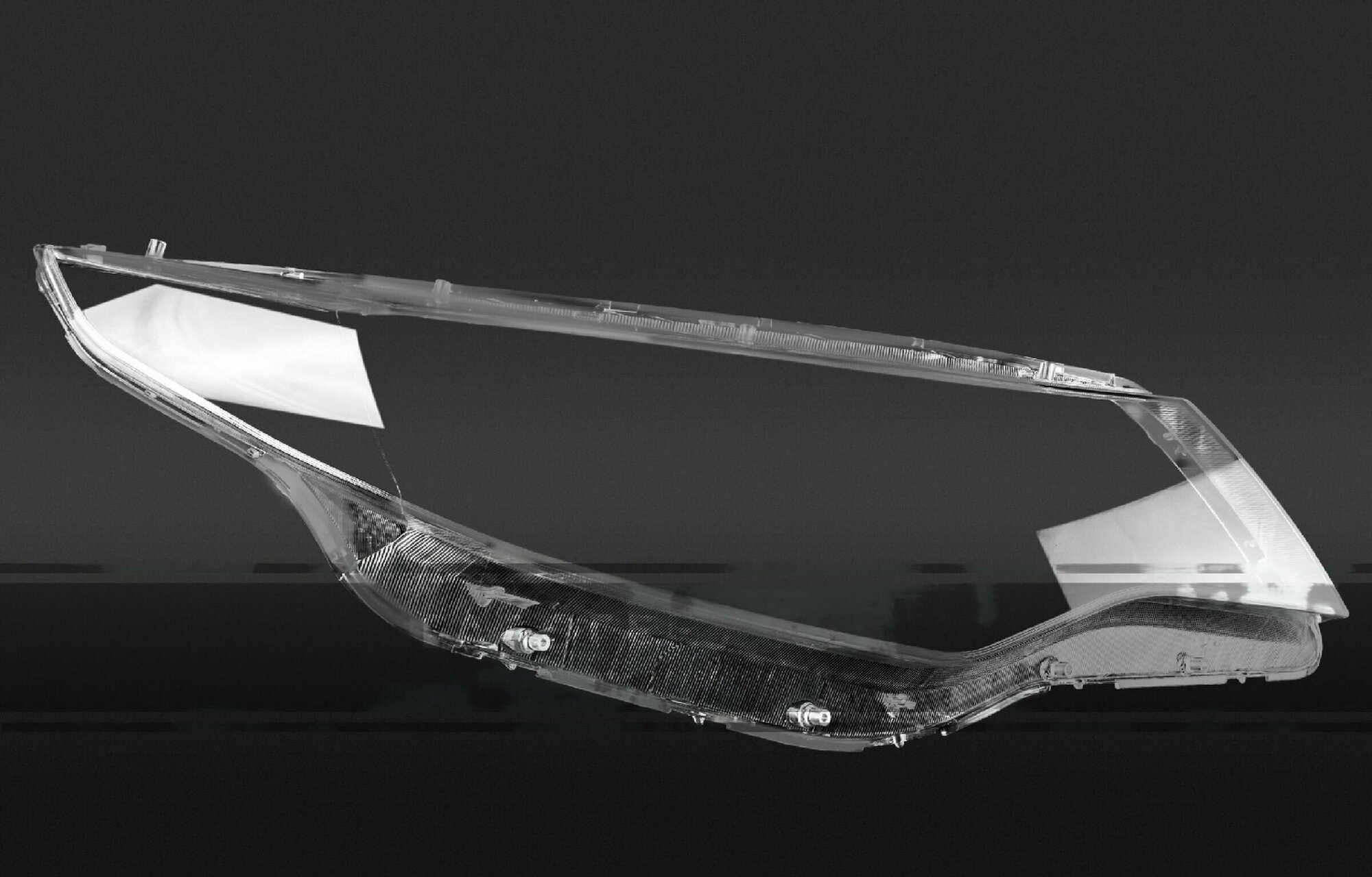 Стекло фары, GNX, для автомобилей Kia Optima 4 2015-2020, Киа Оптима правое, поликарбонат, из прозрачного материала, аналог
