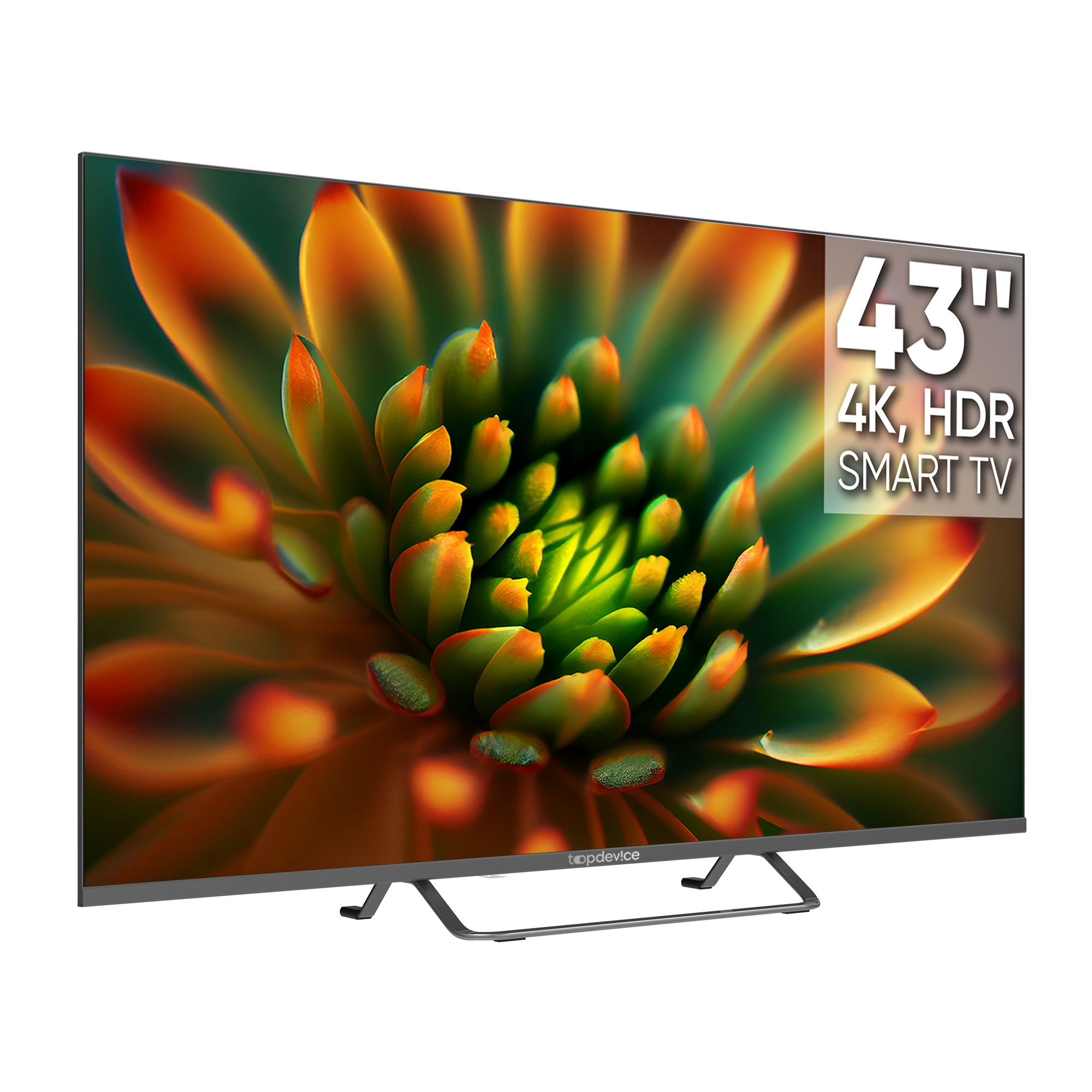 Телевизор ЖК 43" Topdevice TDTV43CS05U_ML серый — фото 15