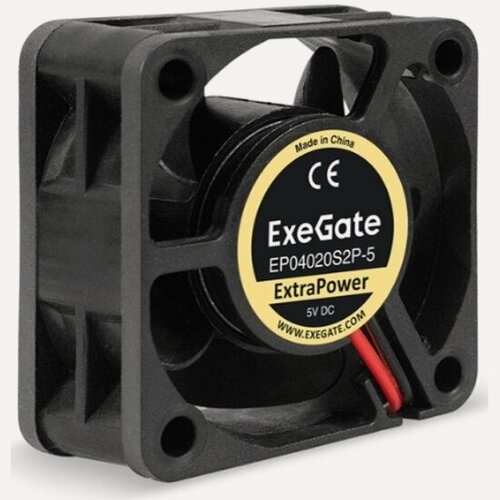 Изображение товара Вентилятор для корпуса Exegate ExtraPower EP04020S2P-5 5В DC 40x40x20мм EX295197RUS