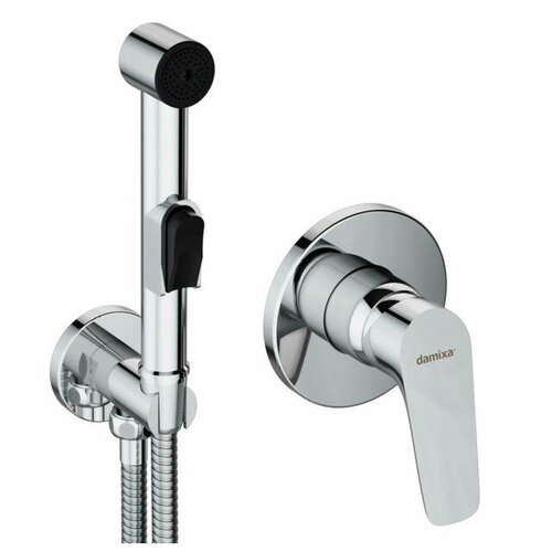 Смеситель с гиг душем redblu by damixa jupiter скрытый монтаж латунь хром 33379₽