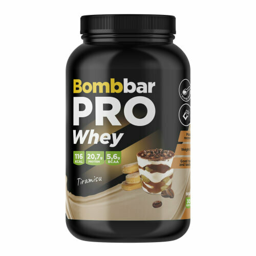 BOMBBAR Pro Whey Protein 900 гр. Тирамису.