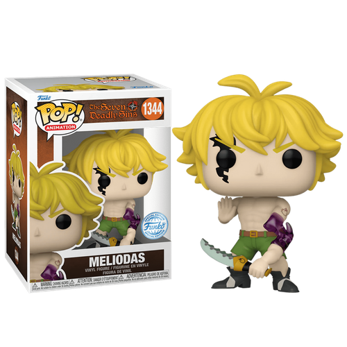 Фигурка Funko POP Meliodas in Demon Mode (Эксклюзив Previews) из аниме The Seven Deadly Sins 1344