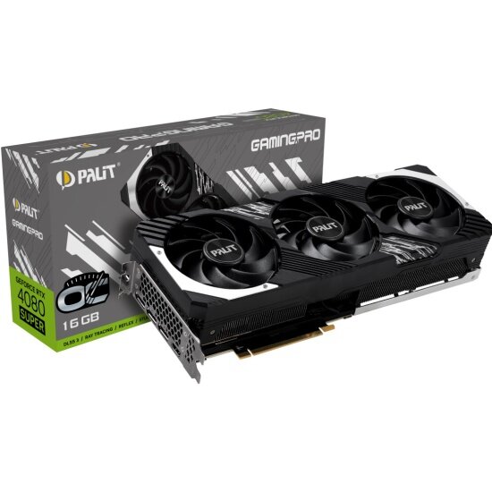 Видеокарта Palit GeForce RTX 4080 SUPER GAMINGPRO OC 16G