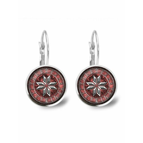 Серьги  Алатырь