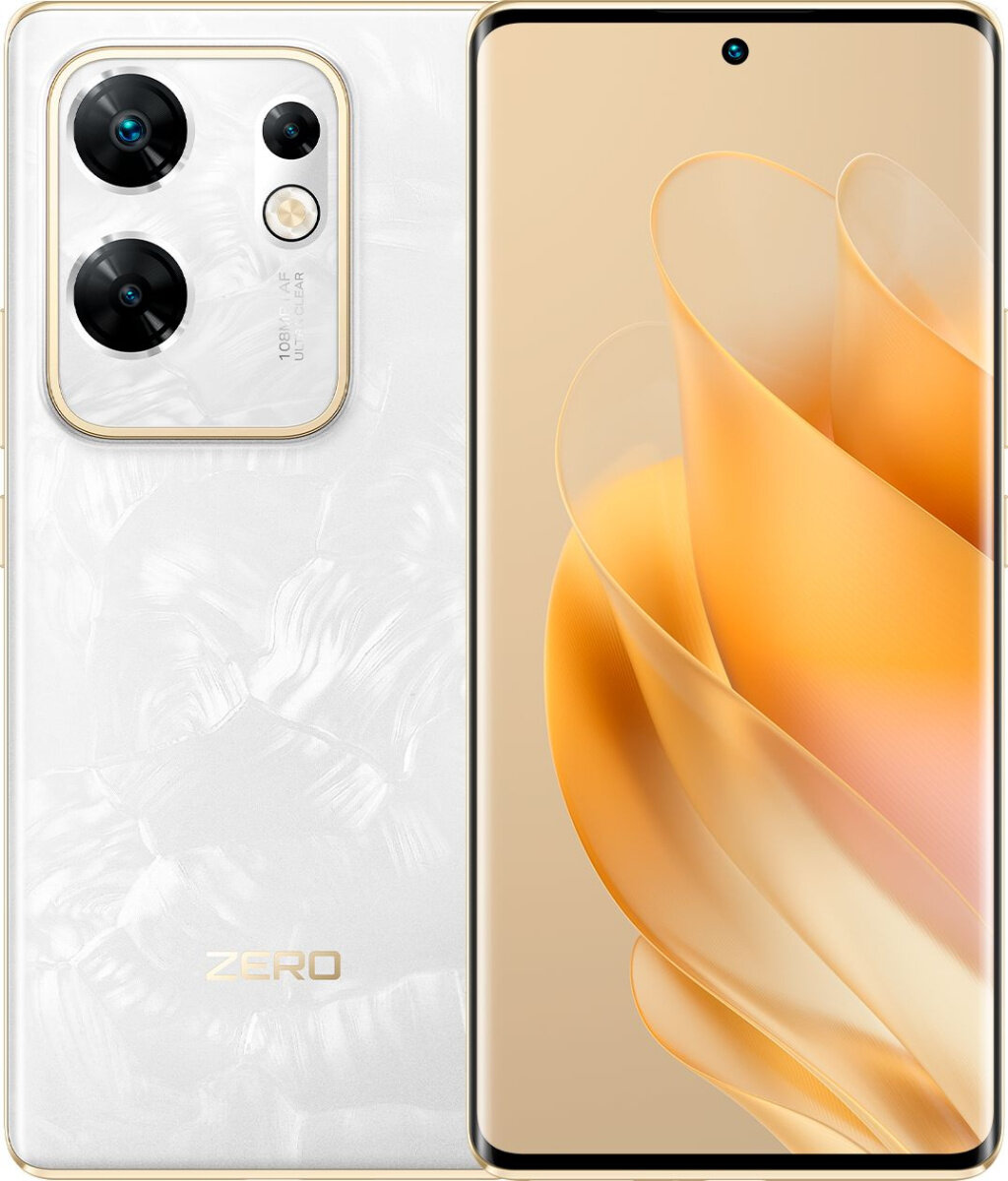 Смартфон Infinix Zero 30 4G 8/256 ГБ, 2 nano SIM, white — фото 1
