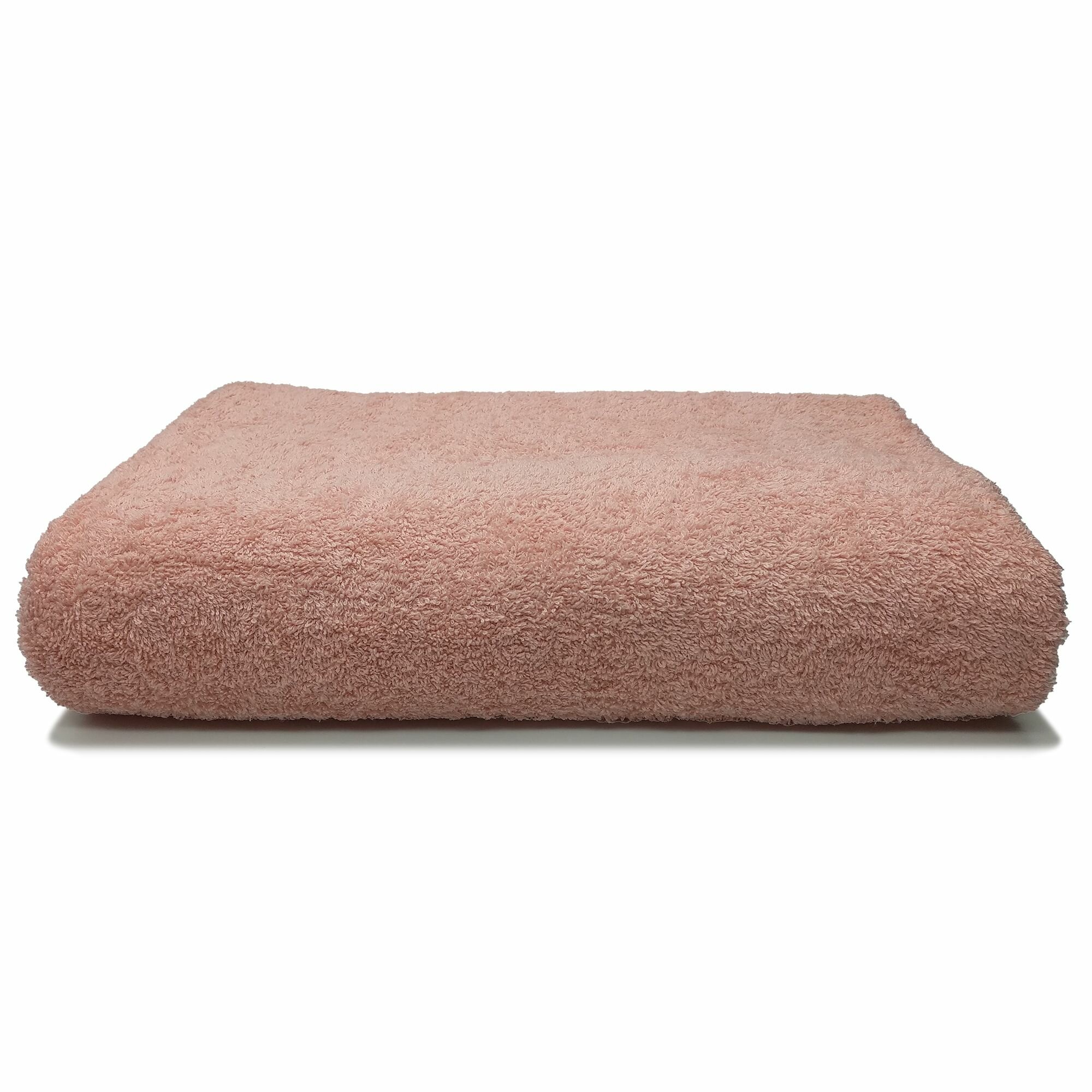 Полотенце банное, махровое 100х150 см Хлопок 100% 430г/м2 Розовый
